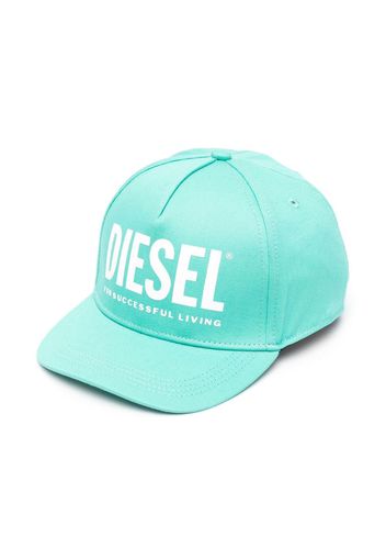 Diesel Kids logo-print baseball cap - Green