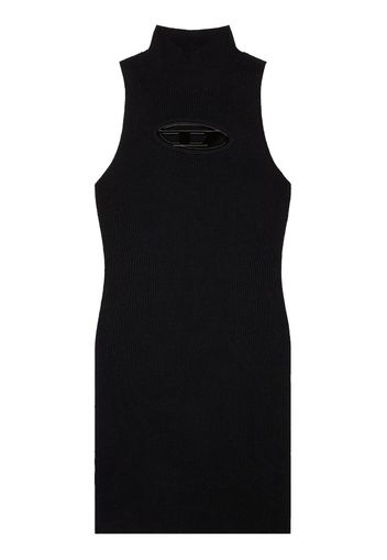 Diesel D-motif cut-out dress - Black