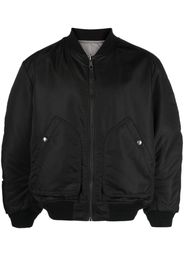 Diesel zip-up bomber jacket - Black