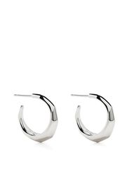 Dinny Hall Thalassa recycled silver hoop earrings