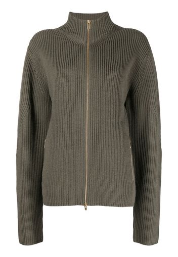 Dion Lee Traveling zip-up jumper - Green