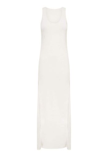 Dion Lee gradient sheer maxi dress - White