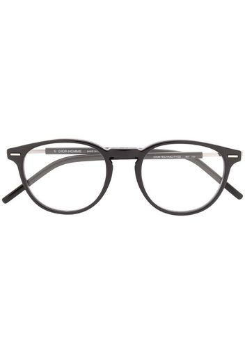 dior round frame glasses