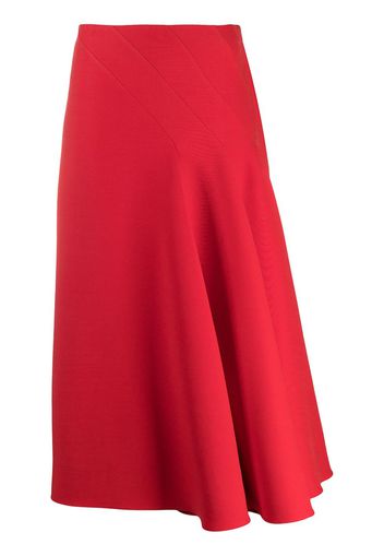 dior red skirt