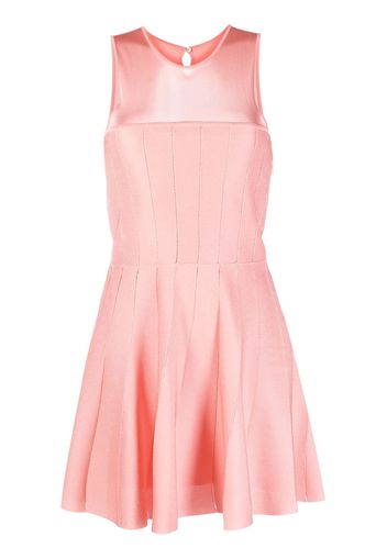 Christian Dior 2010s panelled flared minidress - Pink