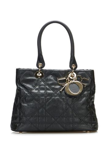 Christian Dior small Cannage Metropole tote bag - Black