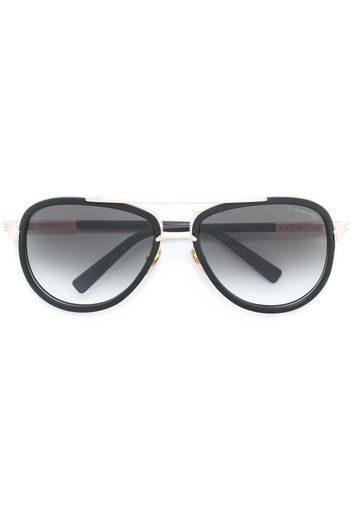 Dita Eyewear gold trim sunglasses - Black