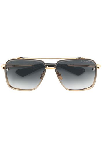 Dita Eyewear oversized geometric sunglasses - Gold