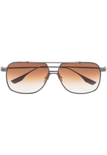 Dita Eyewear Alkamx aviator-frame sunglasses - Grey