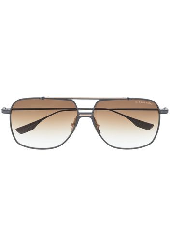 Dita Eyewear Alkamx aviator-frame sunglasses - Grey
