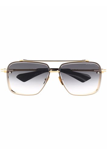 Dita Eyewear Mach 6 pilot sunglasses - Gold