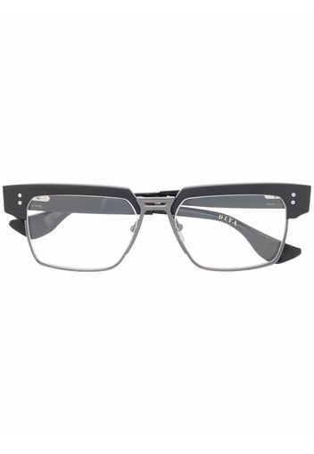 Dita Eyewear logo square-neck glasses - Black