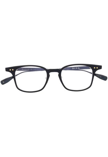 Dita Eyewear rectangular-frame design glasses - Blue