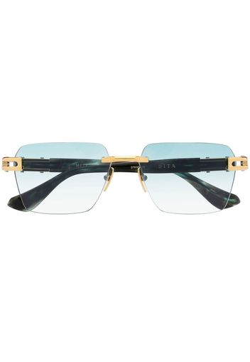 Dita Eyewear Meta-Evo One frameless sunglasses - Gold