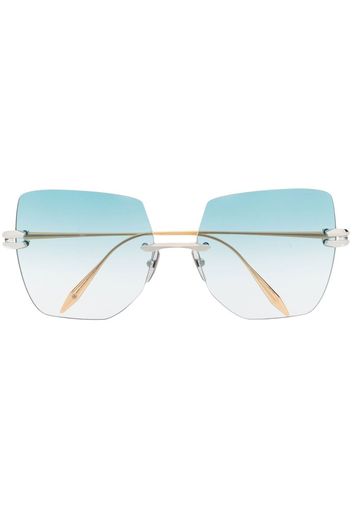 Dita Eyewear gradient butterfly-frame sunglasses - Gold