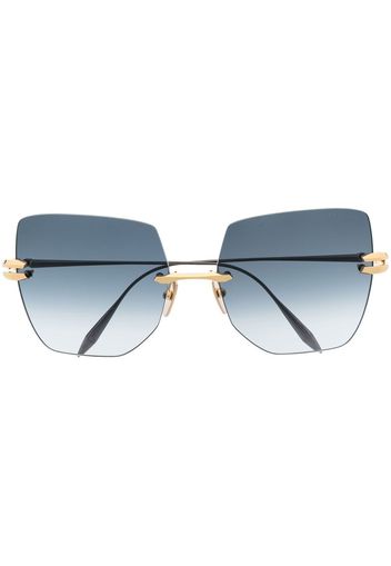Dita Eyewear gradient butterfly-frame sunglasses - Black