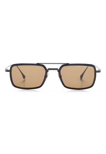 Dita Eyewear Flight-Eight rectangle-frame sunglasses - Blue