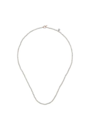 9kt rose gold mini Granelli necklace