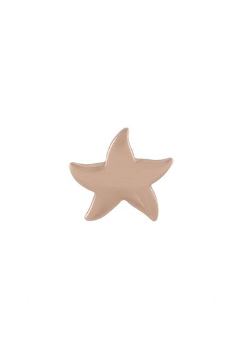 9kt rose gold starfish stud earring