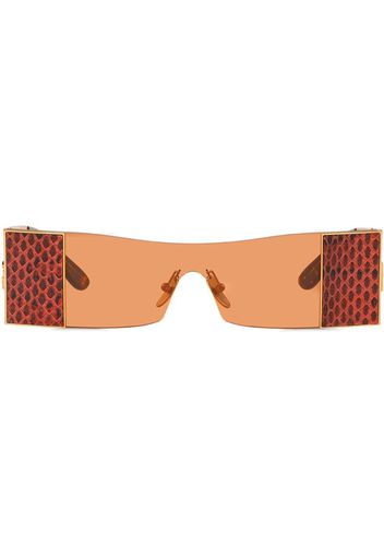 Sicilian Jungle rectangular-frame sunglasses