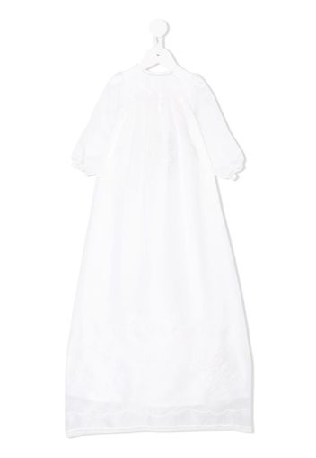 Dolce & Gabbana Kids lace detail ceremony dress - White