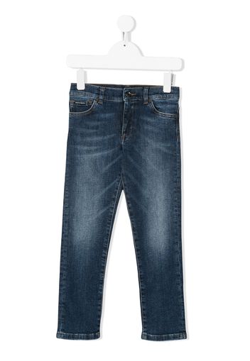 Dolce & Gabbana Boy slim-fit jeans - Blue