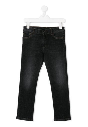 Dolce & Gabbana Kids slim-fit jeans - Blue