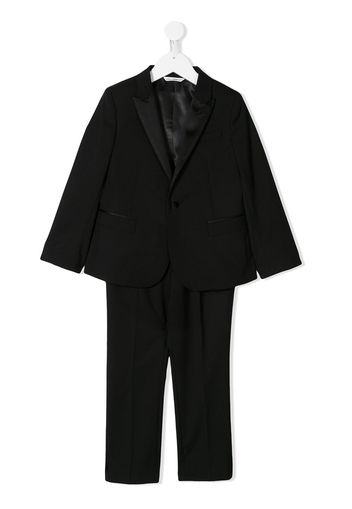 Dolce & Gabbana Kids classic two piece suit - Black