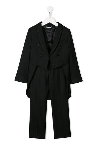Dolce & Gabbana Kids tail blazer two-piece suit - Black