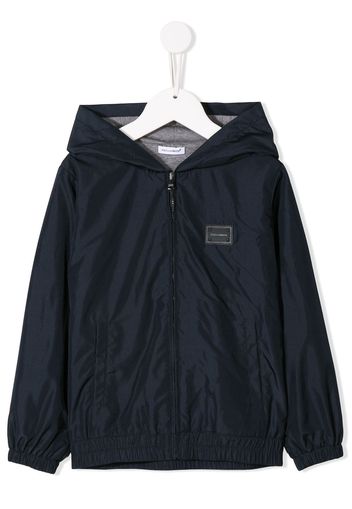 Dolce & Gabbana Kids classic rain jacket - Blue