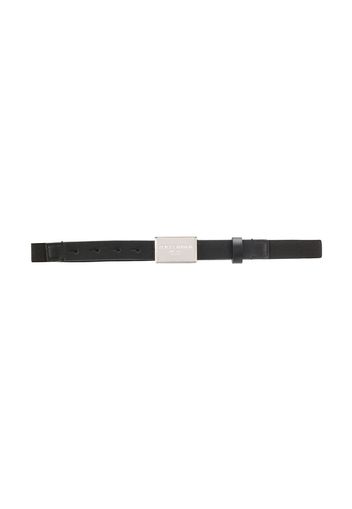 Dolce & Gabbana Kids logo buckle belt - Black