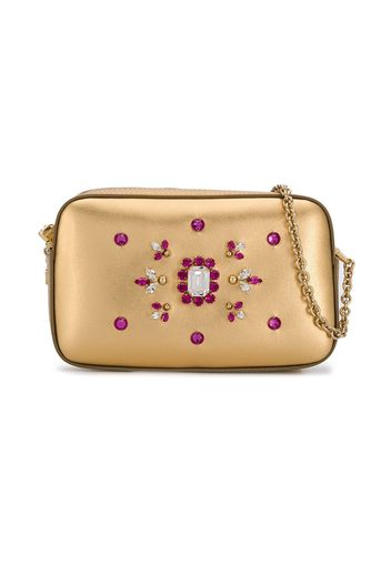 Dolce & Gabbana Kids embellished shoulder bag - Gold