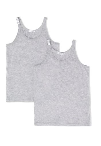 Dolce & Gabbana Kids 2 pack tank top - Grey