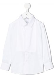 Dolce & Gabbana Kids cutaway collar shirt - White