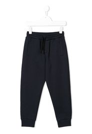 Dolce & Gabbana Kids drawstring waist track pants - Blue