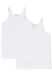 Dolce & Gabbana Kids 2 pack tank top - White