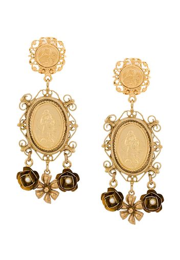 Dolce & Gabbana Madonna earrings - Gold