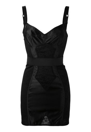 Dolce & Gabbana corset band dress - Black