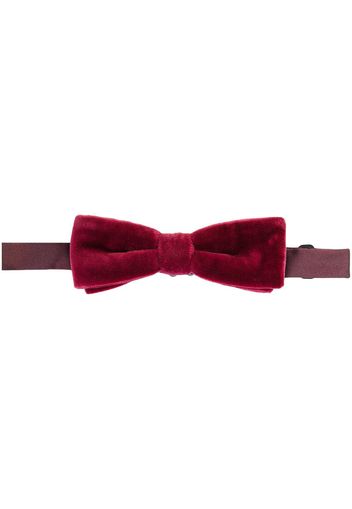 Dolce & Gabbana velvet bow tie - Pink