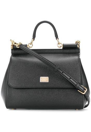 Dolce & Gabbana Medium Sicily shoulder bag - Black