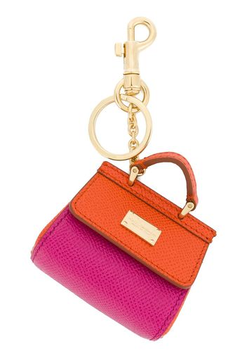 Dolce & Gabbana St Dauphine bag keyring - Pink