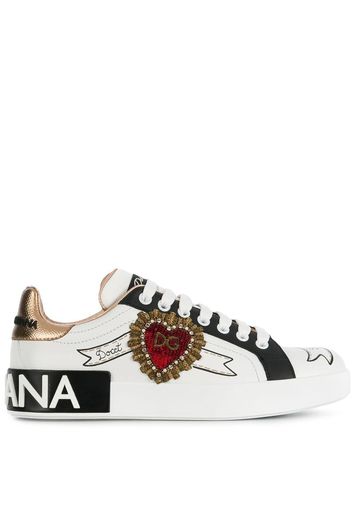 Dolce & Gabbana Portofino sneakers - White