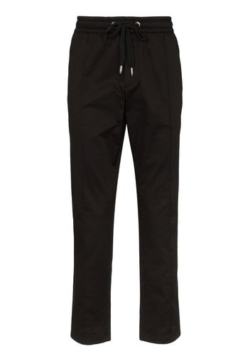 Dolce & Gabbana logo plaque sweatpants - Black