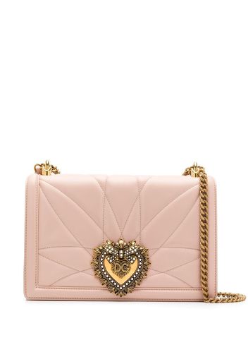 Dolce & Gabbana Devotion quilted shoulder bag - Pink