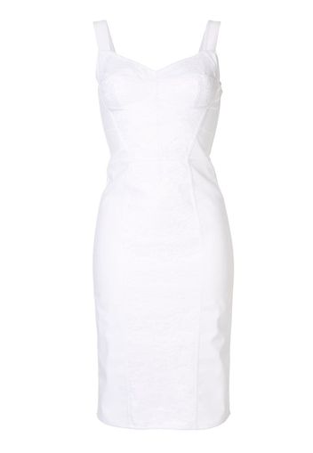 Dolce & Gabbana corset bustier dress - White