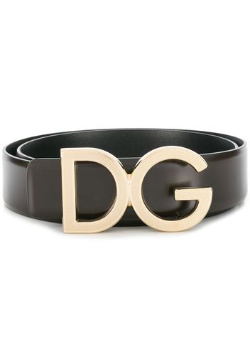 Dolce & Gabbana DG buckle belt - Brown