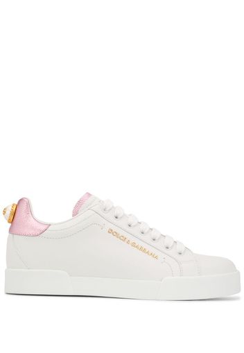 Portofino faux-pearl sneakers