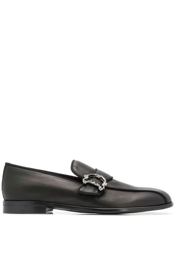 D buckle loafers