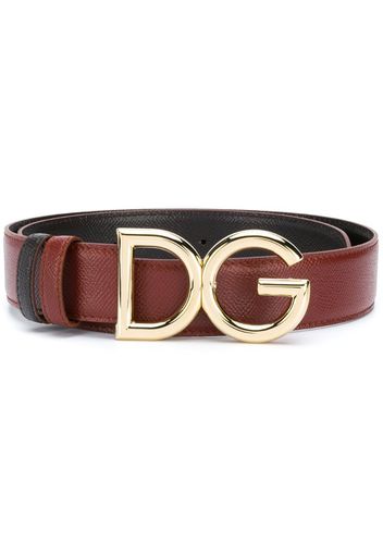 dolce and gabbana logo belt