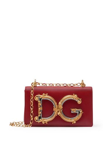 Dg girls phone bag in smooth calfskin